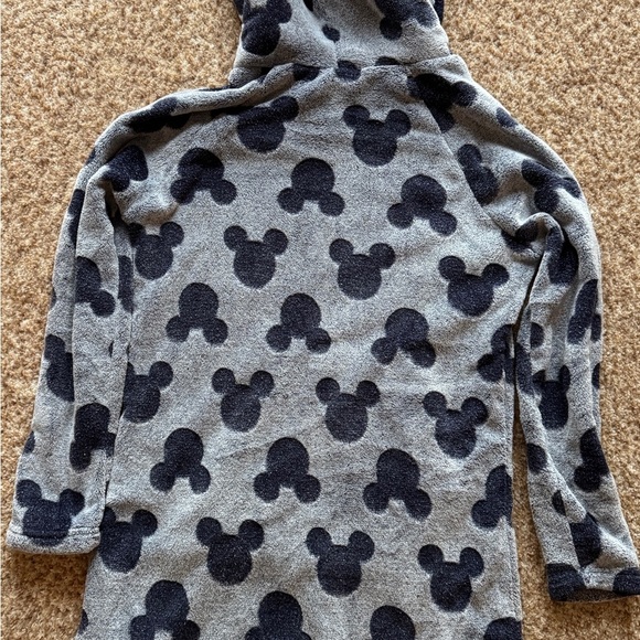 Disney Womens Fleece Robe Sleep Pullover Tunic Mouse PJ Size XSmall 3050 Dress - Picture 3 of 3